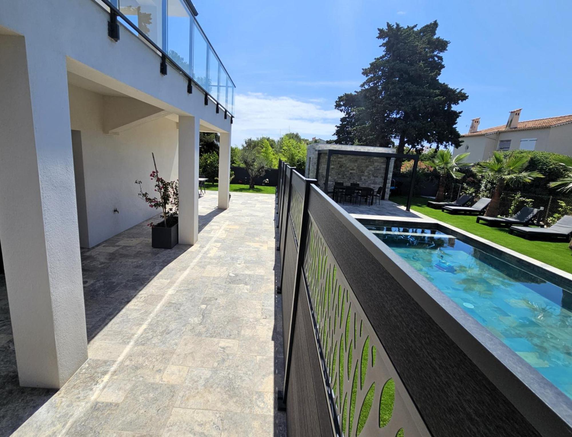Etoile Du Berger Saint Aygulf 3 Villas Et 4 Appartements Jardin Individuel Et Piscine Chauffee En Saison - La Mer Et Les Plages 450 M Dış mekan fotoğraf