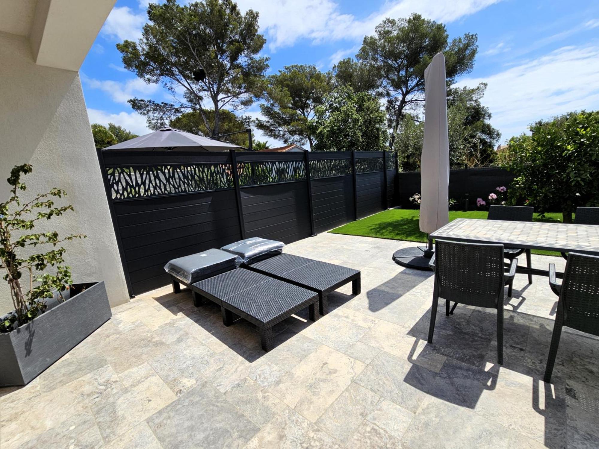 Etoile Du Berger Saint Aygulf 3 Villas Et 4 Appartements Jardin Individuel Et Piscine Chauffee En Saison - La Mer Et Les Plages 450 M Dış mekan fotoğraf