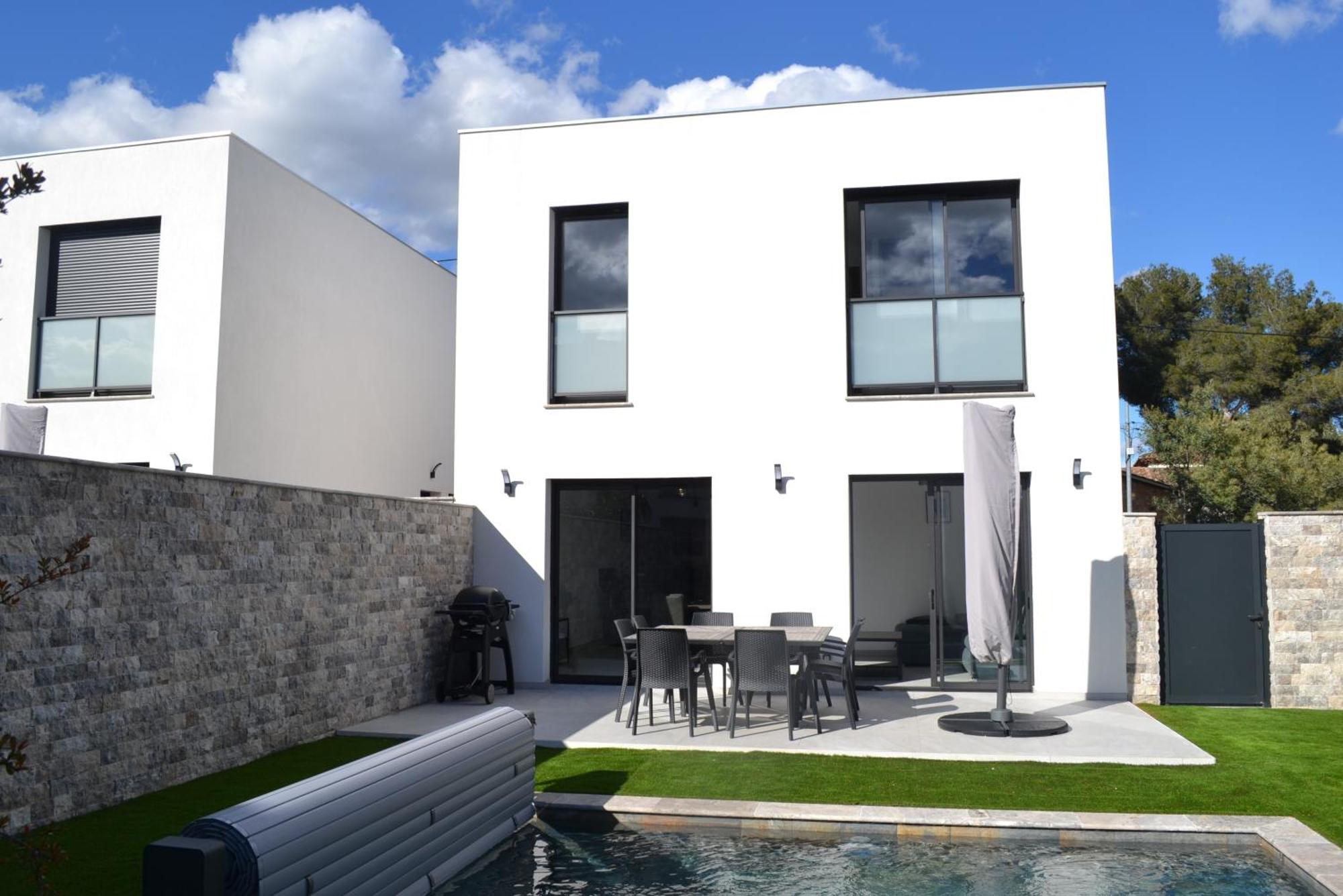 Etoile Du Berger Saint Aygulf 3 Villas Et 4 Appartements Jardin Individuel Et Piscine Chauffee En Saison - La Mer Et Les Plages 450 M Dış mekan fotoğraf