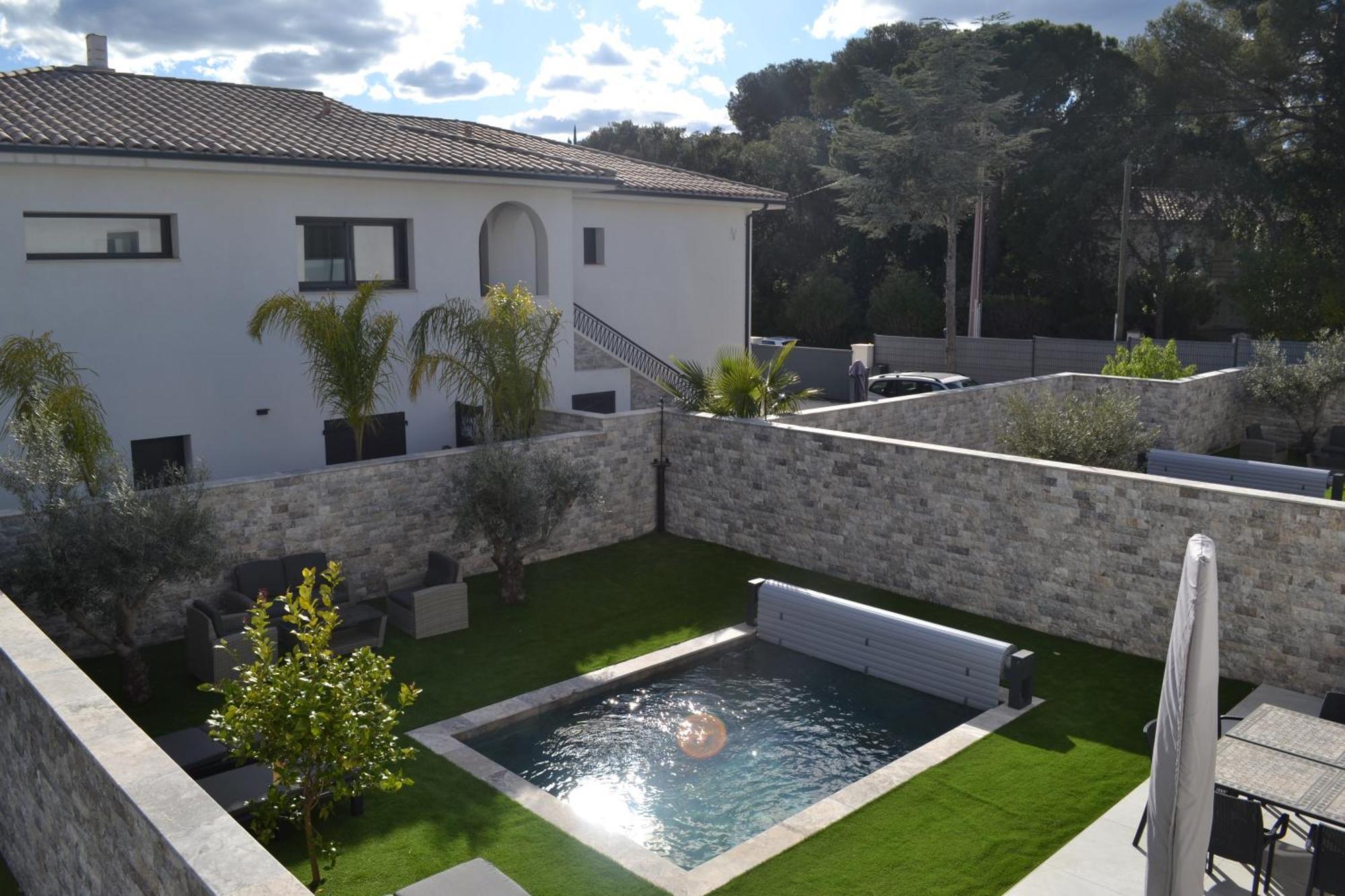 Etoile Du Berger Saint Aygulf 3 Villas Et 4 Appartements Jardin Individuel Et Piscine Chauffee En Saison - La Mer Et Les Plages 450 M Dış mekan fotoğraf
