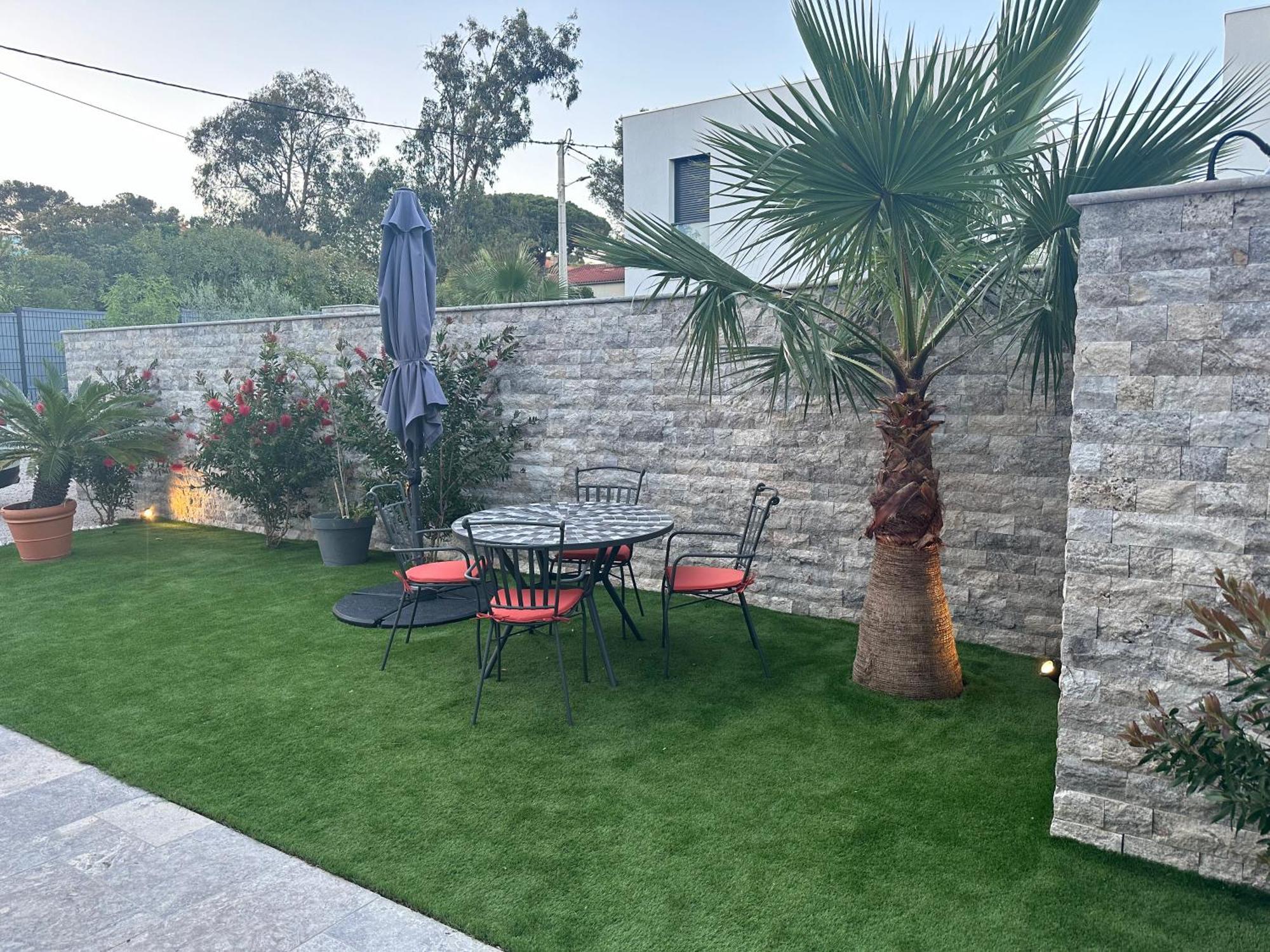 Etoile Du Berger Saint Aygulf 3 Villas Et 4 Appartements Jardin Individuel Et Piscine Chauffee En Saison - La Mer Et Les Plages 450 M Dış mekan fotoğraf