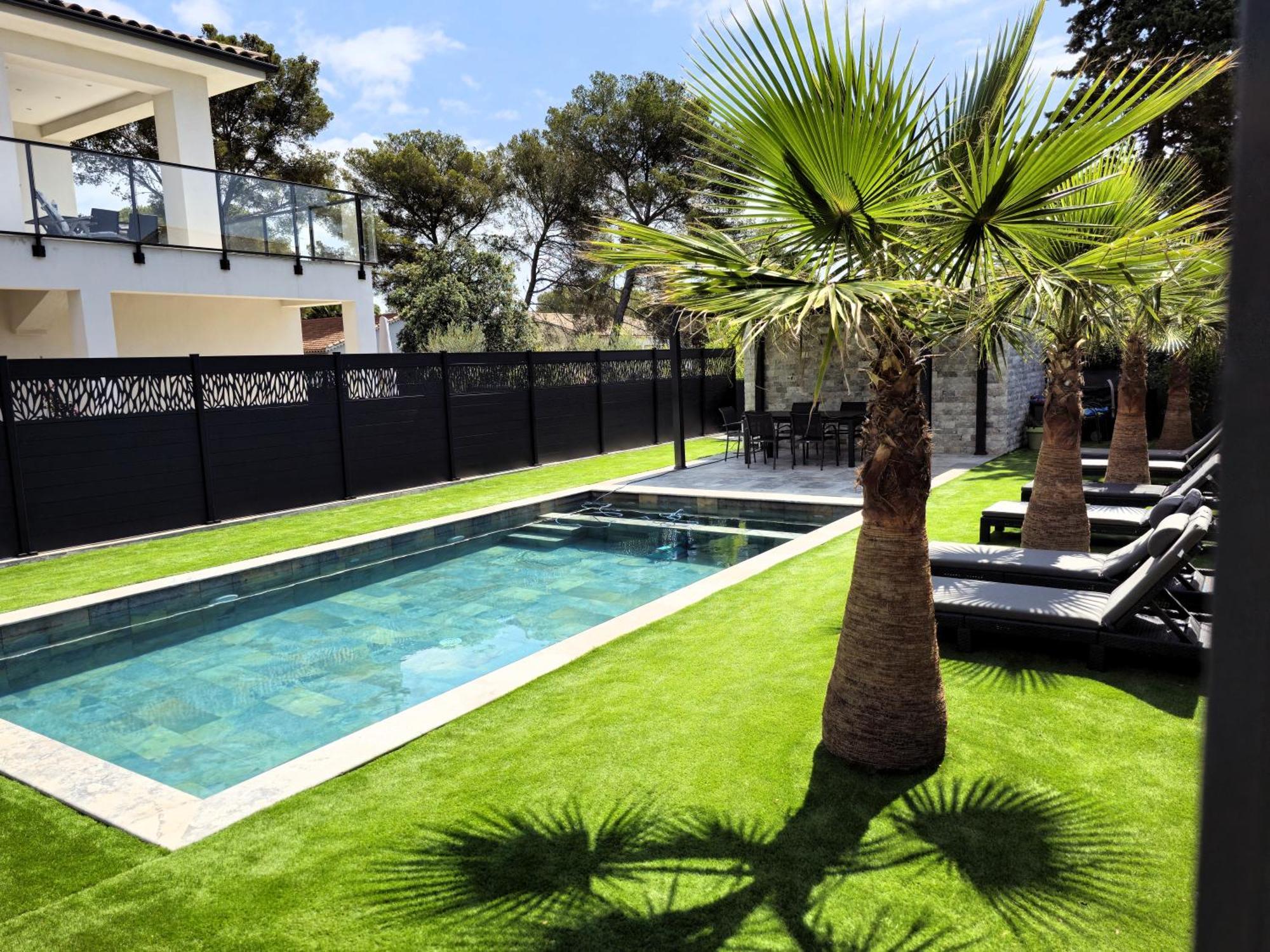 Etoile Du Berger Saint Aygulf 3 Villas Et 4 Appartements Jardin Individuel Et Piscine Chauffee En Saison - La Mer Et Les Plages 450 M Dış mekan fotoğraf
